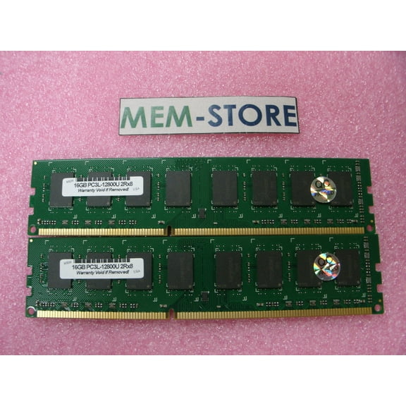 32GB (16GBx2) DDR3L 1600MHz UDIMM Memory 6th Generation Intel Desktops (3rd Party)