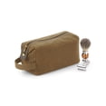 thumbnail image 3 of Quadra Heritage Washed Leather Accents Toiletry Bag, 3 of 3