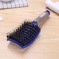 thumbnail image 3 of Peine Rizador Peine para masaje del cuero cabelludo, cepillo antiestático para peinado de cabello rizado recto (azul Ygjytge Cuidado Belleza, 3 of 6