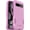 Run Wildflower (Pink), variant on OtterBox Google Pixel 8A (Only) - Commuter Series Case - Black - Slim & Tough - Pocket-Friendly - with Port Protection