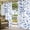 Blue, variant on Outdoor Curtains for Patio Waterproof, Navy Blue Eucalyptus Outdoor Privacy Panels Grommet, Spring Summer Botanical Leaves Blackout Outside Curtains for Porch/Cabana/Pergola/Gazebo 54"x95", 1 Panel