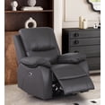 thumbnail image 5 of Charlotte Electric Leather Recliner Sofa, 5 of 8