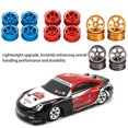 thumbnail image 4 of fastboy 4pieces Aluminium Alloy Wheel Rim Wheel Hub Compatible With 1/28 Wltoys K969 Metal Wheel Rim Wheel Hub For RC Car RC blue 1Set, 4 of 6