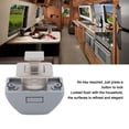 thumbnail image 3 of RV Cabinet Button Lock Push Button Lock for Caravan Keyless RV Push Cabinet Locks Zinc Alloy RV Compartment Latch Catches for Yachts Motorhome Caravan Camping Vehicles, 3 of 7