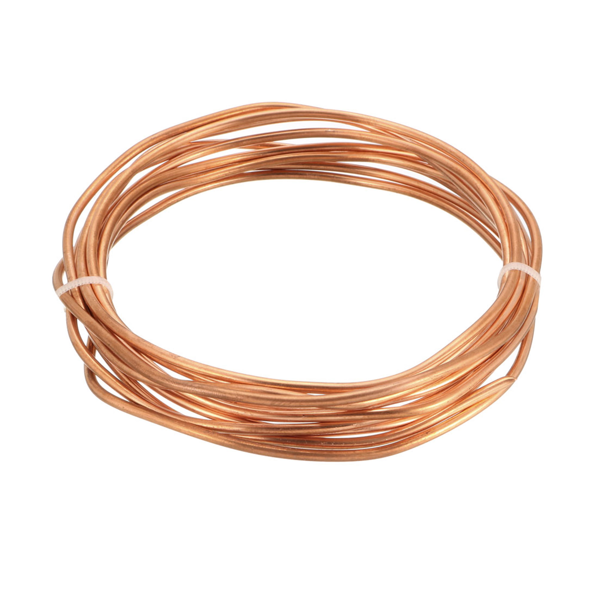 Refrigeration Tubing 3mm OD x 2mm ID x 24.5Ft Length Copper Tubing Coil 