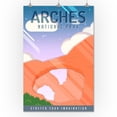 thumbnail image 3 of Arches National Park. Utah, Double Arch, Pop Sky (24x36 Giclee Gallery Art Print, Vivid Textured Wall Decor), 3 of 3