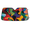 Multicolor 1, variant on CURLYOOT Dog Paw Print Pet Car Windshield Sun Shade, Foldable Front Window Sunshade Blocks UV Rays, Lovely Puppy Cat Footprint Window Shades for Car SUV Truck, 55 x 27.5 Inch