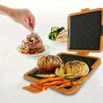 thumbnail image 2 of Easy-To-Use Microwave Sandwich Maker With Adjustable Silicone Straps - Quick, Even Cooking For Crispy Toasties & Grilled Cheese, Dishwasher Safe, 2 of 11