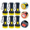 thumbnail image 3 of CIMAXIC 6Pcs Kids Flashlights Plastic LED Small Flashlights Mini Flashlights for Home Outdoor,3.94"X1.69"X1.69", 3 of 4