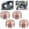 thumbnail image 4 of Tapa de motor Tapa de tornillo de mTapa motor tornillo para 4 Uds tapa de motor tapa de perno para XL883/Big Twin 1340 Evo/Twin Cam ModelsBronze LHCER NO, 4 of 5