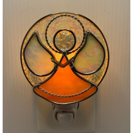 

Precious Angel Stained Glass Nightlight - Free Shipping - Made in USA