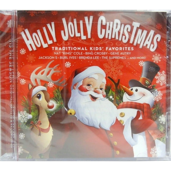 Holly Jolly Christmas Traditional Kids Favorites (2012) Children Audio Music CD