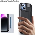 thumbnail image 2 of for iPhone 12 Pro Max Case Built in Kickstand Heavy Duty Dual Layer  Grade Drop Protection Case，for Women and Men-Black, 2 of 12