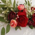 thumbnail image 4 of Flor artificial Yuarrent para Boda Evento Decoración rojo, 4 of 6