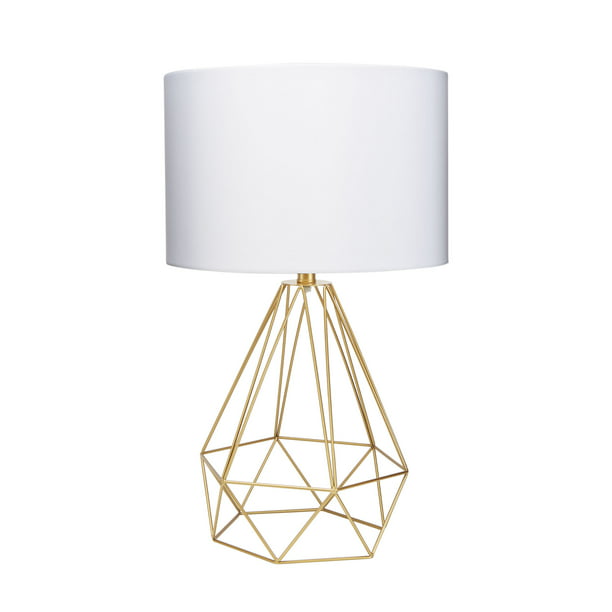 Celeste 26” Gold Wire Prism Table Lamp - Walmart.com