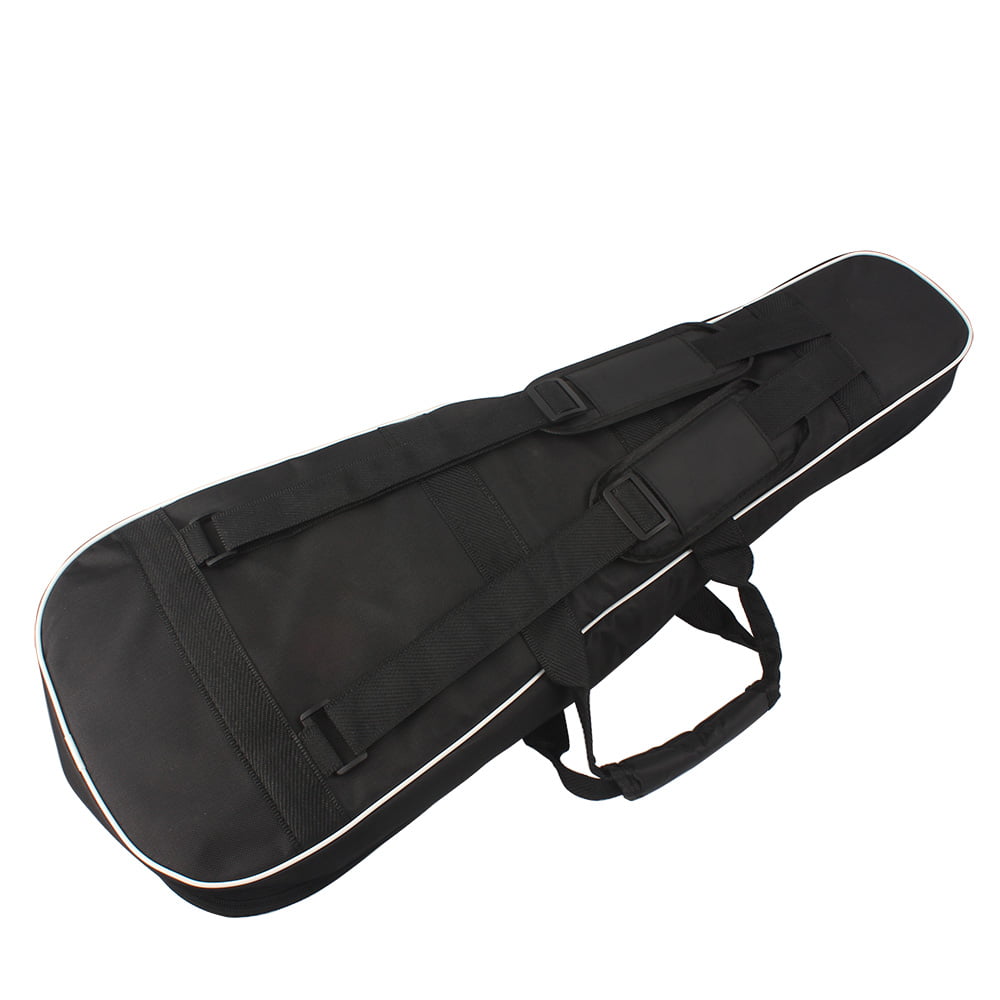 Leepesx Double Zippered Backpack for Mandolin Thicken Shoulder Gig Bag Case Frabic 28 11 Large Size 2 Pockets Durable Washable