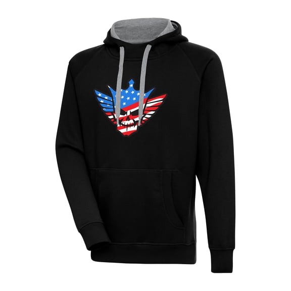 Men's Antigua Black Cody Rhodes Victory Pullover Hoodie