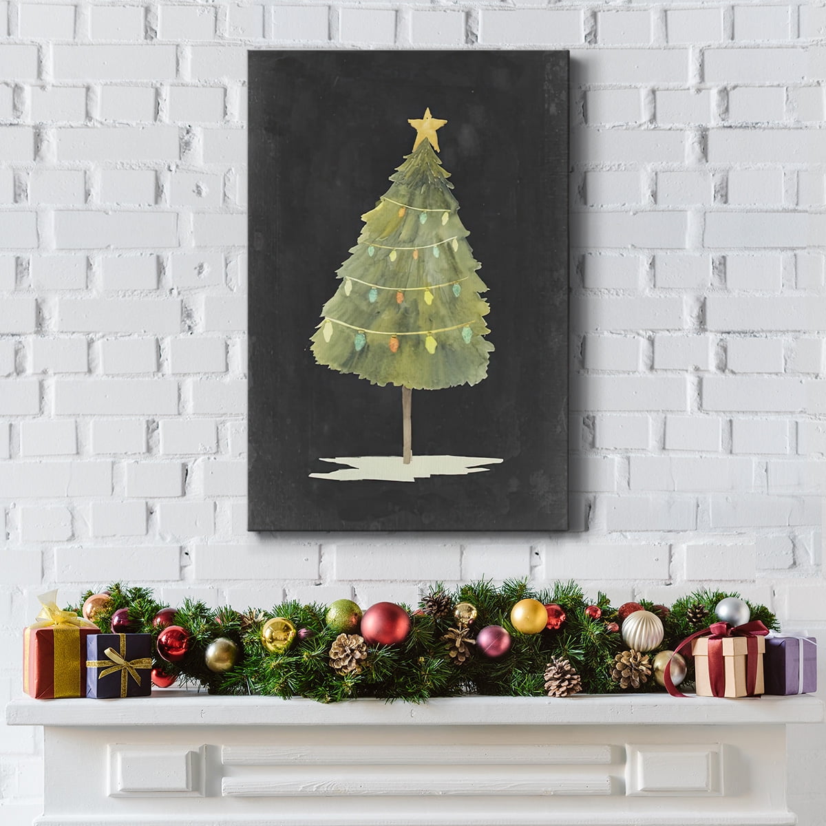 Christmas Glow I- Gallery Wrapped Canvas