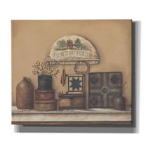 Epic Graffiti 'Country Prims I' by Pam Britton, Canvas Wall Art, 30"x26"