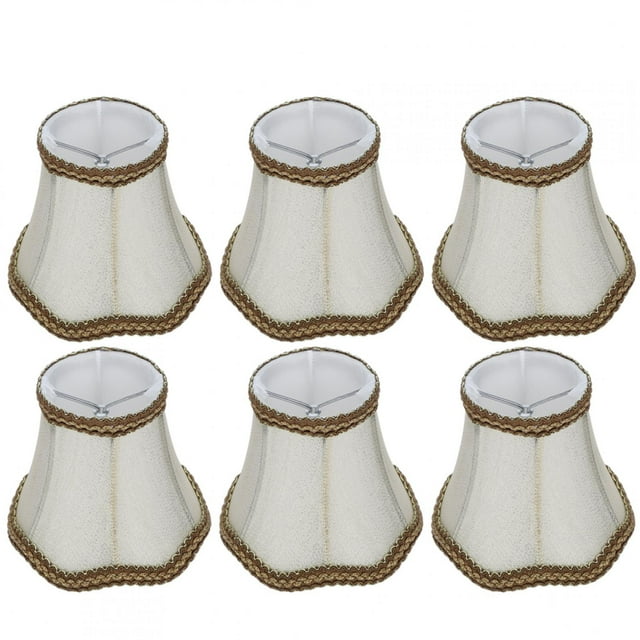 Abat-jour de Lustre, 6 Pcs Lampe de Table Couverture de Lampe Murale Valeur Imbattable