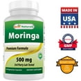 thumbnail image 3 of Best Naturals Moringa 500 mg 60 Vegetarian Capsules, 3 of 7