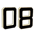 thumbnail image 6 of DVKOVI 9 Inch Solar Lighted House Numbers for Outside Large Light up LED Address Numbers Signs for Houses H one Size, 6 of 8