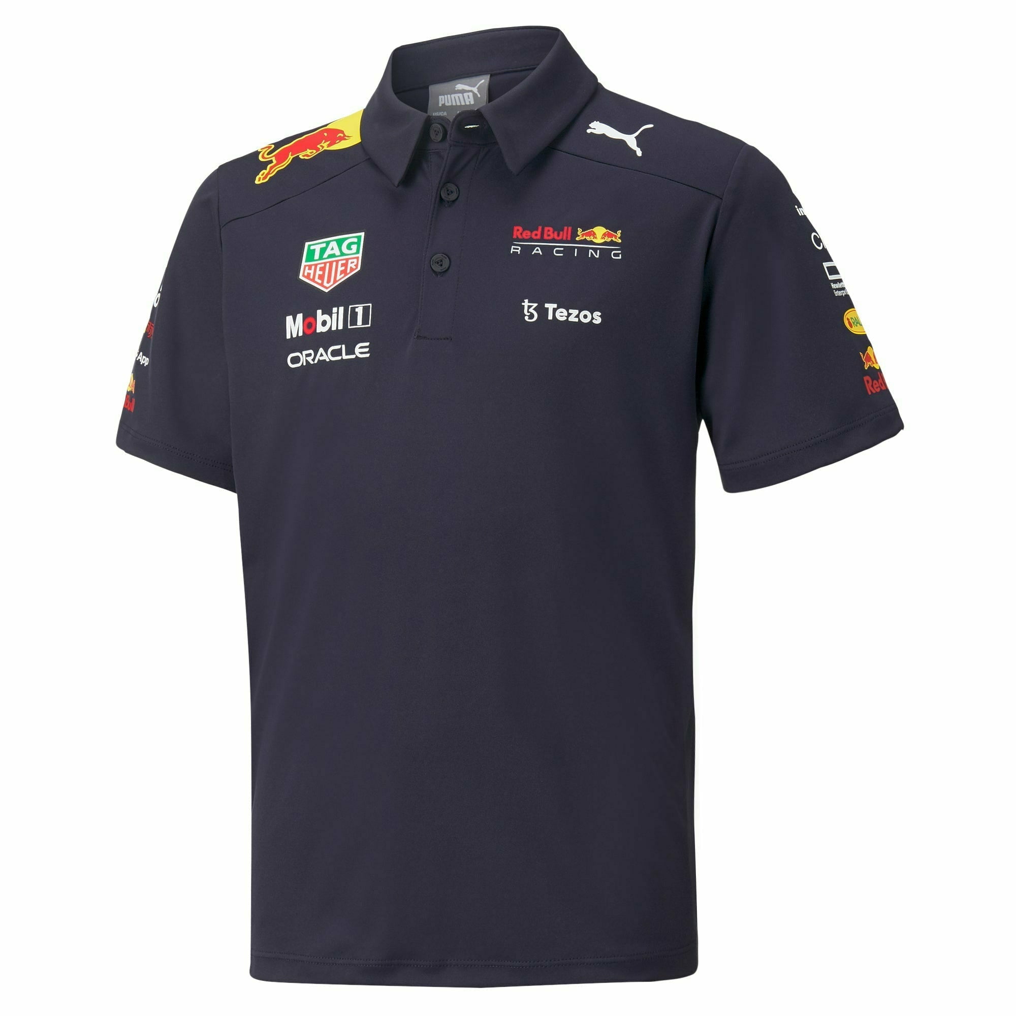 Launch Design 2021 Aston Martin F1 Men's Team Polo Shirt 