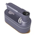 thumbnail image 3 of Plancha de vapor de viaje con depósito de agua de 110 ml, 1500 W, tamaño pequeño, con planchado en seco y húmedo. morado oscuro, 3 of 9