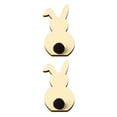 thumbnail image 2 of Advancent Paquete de 5 rebanadas de de conejo lindas decoraciones de Pascua estilo Simple Scrapbooking manualidades regalos de aniversario Type1 NO1 Advancent CBP191086, 2 of 6