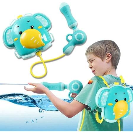 Squirt Gun Water Gun for Kids Water Blaster, Backpack Water Gun with 2100CC High Capacity Tank Adjustable Straps Summer Pool Beach Sand Outdoor Water Toys