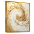 thumbnail image 2 of Designart "Spiraling Energy In Ebullience I" Abstract Spirals Floater Framed Wall Art Living Room, 2 of 5