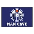 thumbnail image 1 of NHL Edmonton Oilers Man Cave Rug, 1 of 5