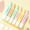Multicolor#506, variant on Candy Color Highlighter Set 6-Pack, Thick Tip Large Capacity Multicolor Underline Marker Pens, Ergonomic Square Barrel, Quick-Dry Ink for Journaling and Doodling