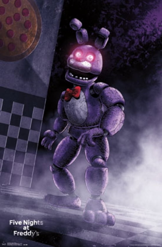 Bonnie Five Nights At Freddys 1 Five Nights At Freddy's - Classic Bonnie Laminated Poster Print (22 x