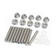 thumbnail image 3 of ZHAOCHENG Para Honda 1320 Colector de escape de acero inoxidable Kit de pernos de 31 piezas, 3 of 5