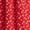 Ditsy Bunches Rustic Red, variant on Time and Tru Women's Pipped Midi Dress, Sizes XS - XXXL
