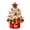 Red, variant on Matoen Small Mini Tabletop Christmas Tree with LED Lights 17.7 Inch Christmas Tree Decorated Gift Boxes and Hanging Ornaments for Christmas Decoration