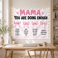 thumbnail image 5 of Vertical Layout Solid With Word Mama Displayed, Inspirational Illustration for Quote Lovers, Wall Decor, Valentine's Day Gift, Tapestry Wall Hanging for Dorm and Living Room, 5 of 7