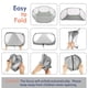 thumbnail image 2 of Corral para Mascotas Pawaboo para Animales Pequeños Impermeable con Estructura de Acero Gris, 2 of 8