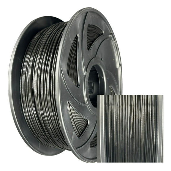 Fusion Filaments- BLACK PLA- 1.75mm 1KG