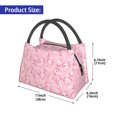 thumbnail image 2 of Fotbe happy baby axolotls Bolsa Térmica Portátil con Estampado, Bolsa de Entrega de Alimentos Aislada, Bolsa Reutilizable de Gran Capacidad para Comidas y Supermercado, 2 of 6