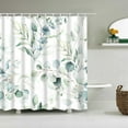 thumbnail image 2 of YZEGDCH Prime Day Deals Shower Curtains Set for Bathroom Foldable Farmhouse Rustic Shower Curtain for Travel & Storage Home Bathroom Decor Accessories,Black/White/Multicolor, 2 of 8