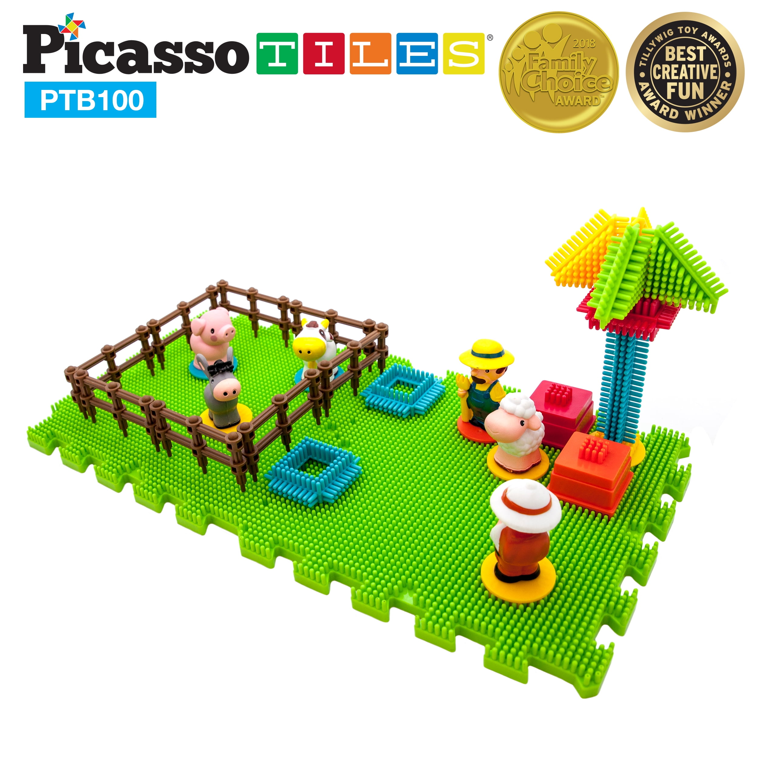 bristle blocks farm set