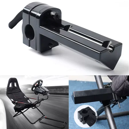 HUAYUWA Gear Shifter Mount (Right Hand Install) Fits for Playseat Challenge Chair Support for Logitech G Driving Force Shifter Bracket for G923 G920 G29 G27 G25 Racing Wheel Accessories