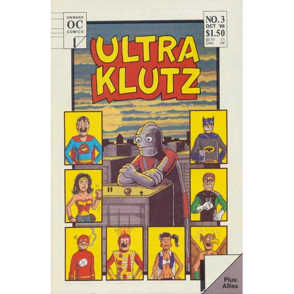 Ultra Klutz #3 VF ; Onward Comic Book