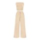 thumbnail image 1 of Conjunto de Dos Piezas para Mujer PRETTYGARDEN Tejido Acanalado Color Albaricoque Talla M, 1 of 8