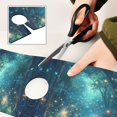 thumbnail image 6 of Yayeee Faucet Mat for Kitchen Sink 14.7" Diatomite Long Splash Guard Pad, Magical Forest Glowing Lights, 6 of 7