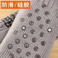 thumbnail image 5 of Adult Knitted Slipper Socks Warm Cozy Fuzzy Socks Non Slip Socks Winter Fluffy Sleep Socks with Grips for Women Men, 5 of 8