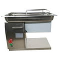 thumbnail image 3 of 5mm Blade Commercial Fresh Meat Cutter Slicer Shredder Dicer Desktop Type Steak Beef Pork Meat Lamb Cutting Machine 110V 500kg/h, 3 of 10