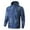 Blue, variant on Njoeus Mens Casual Lightweight Drawstring Hooded Zip Windbreaker Jacket with Pockets (Suit for Spring Summer Fall)